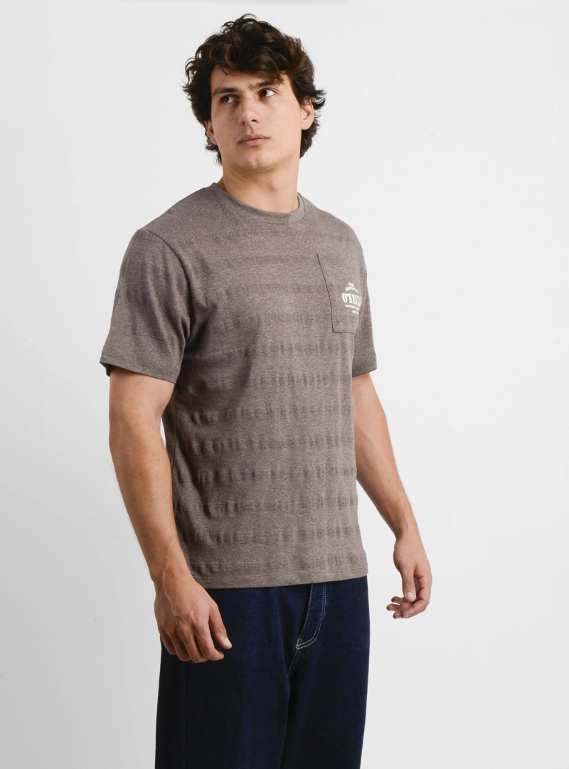 POLERA MANGA CORTA DINSMORE II CAFE - 4