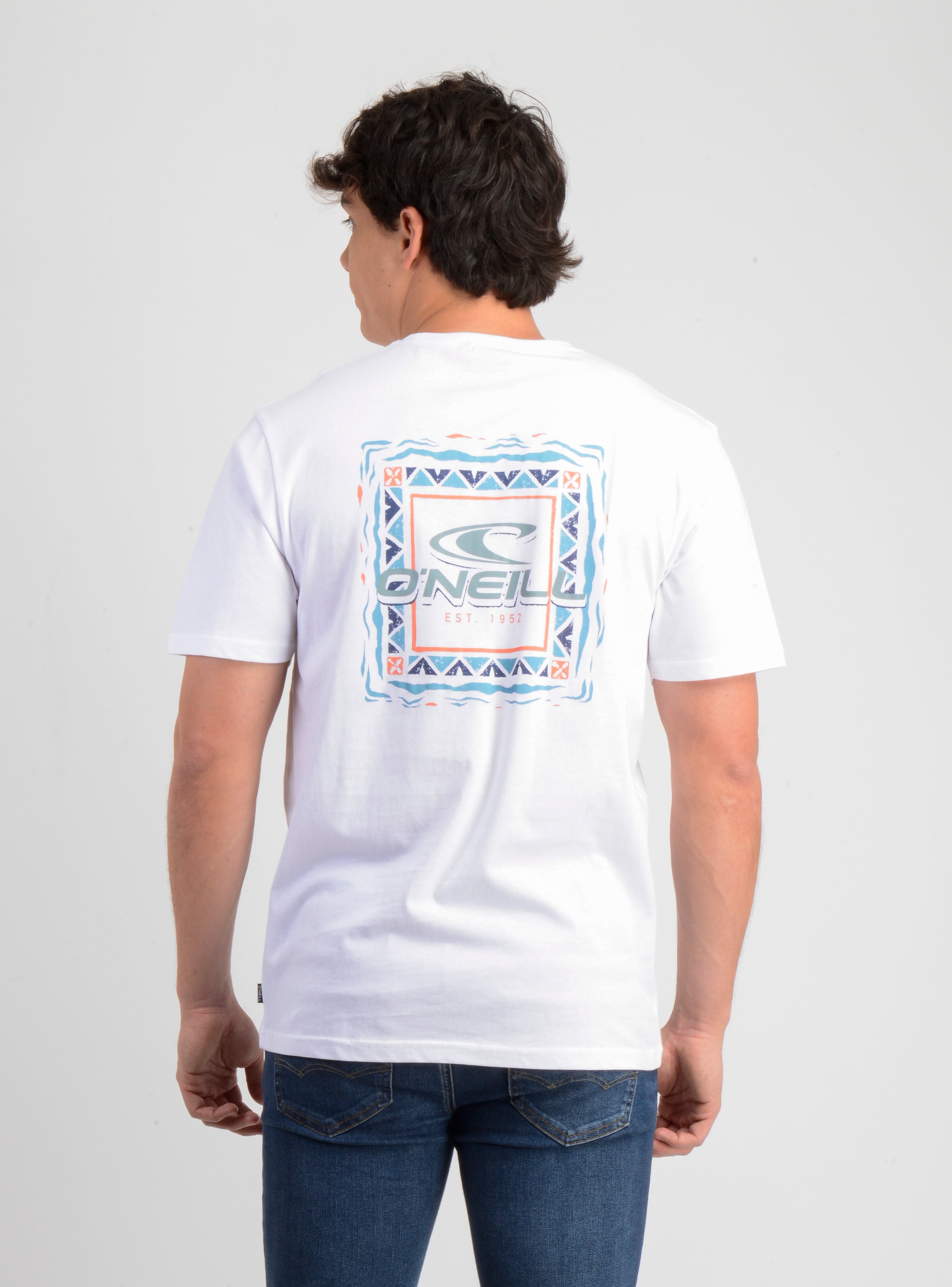 POLERA MANGA CORTA PATTERNS BLANCO - 2