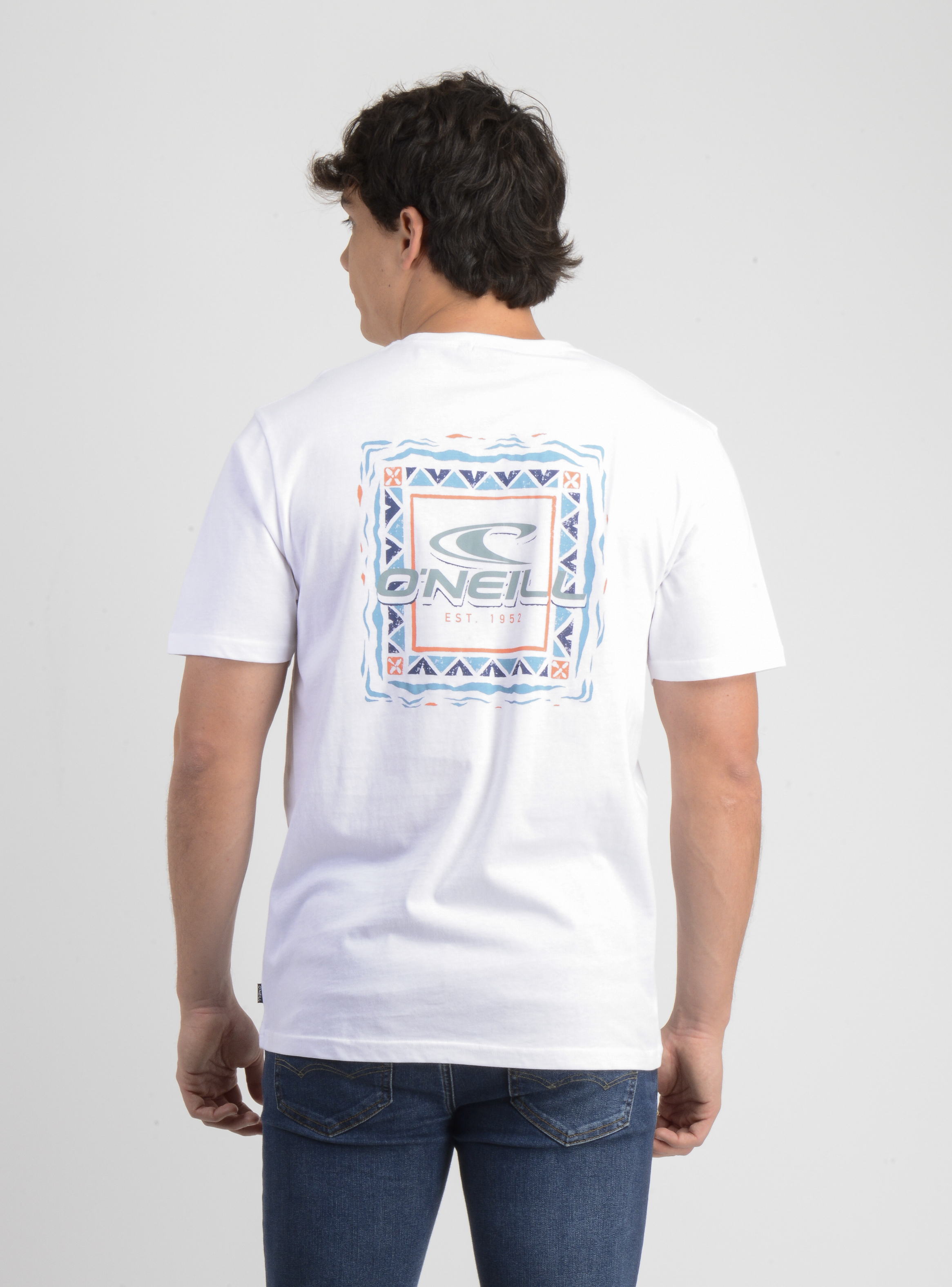 POLERA MANGA CORTA PATTERNS BLANCO - 2