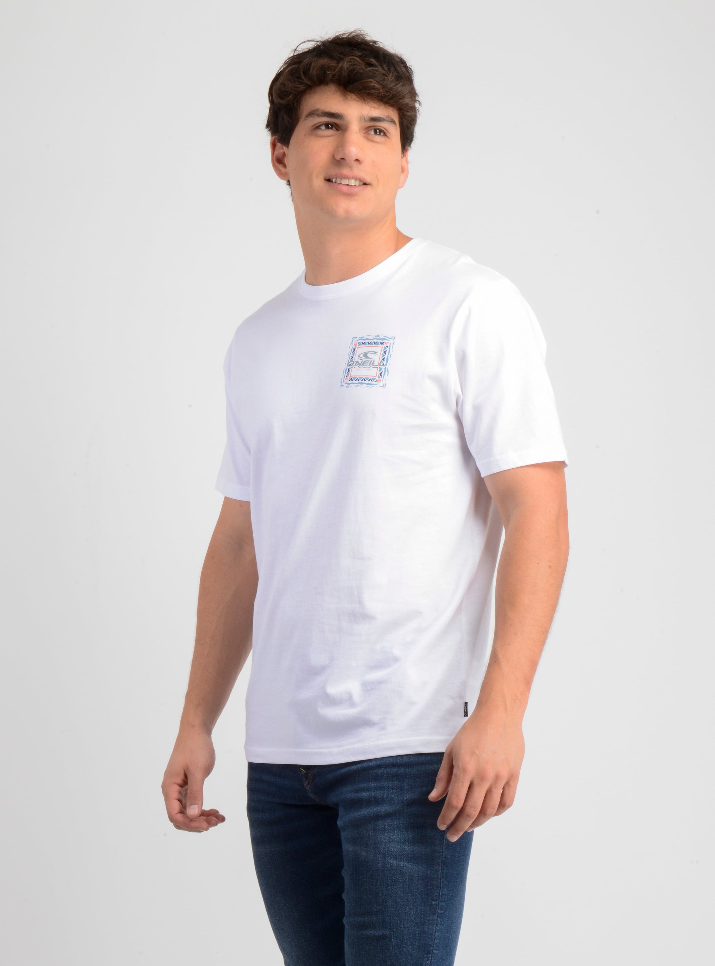 POLERA MANGA CORTA PATTERNS BLANCO - 3