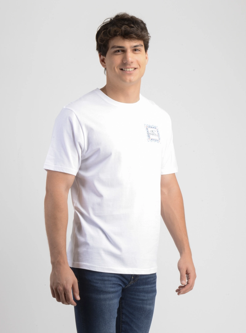 POLERA MANGA CORTA PATTERNS BLANCO - 4