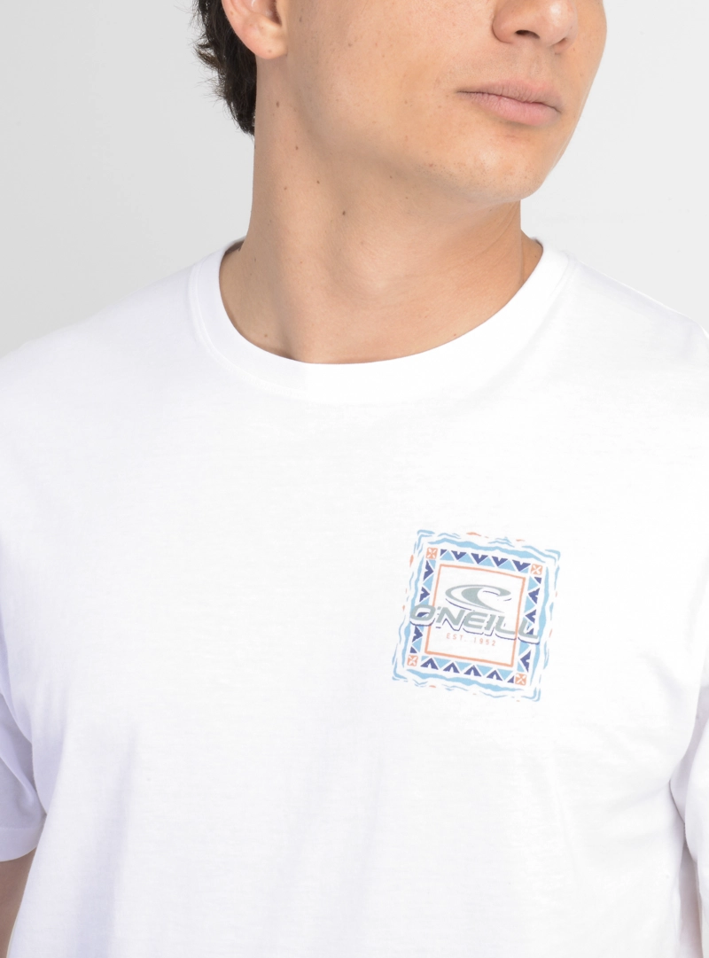 POLERA MANGA CORTA PATTERNS BLANCO - 5