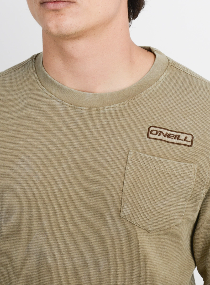 POLERA MANGA LARGA PANAL OVERLAND BEIGE - 5
