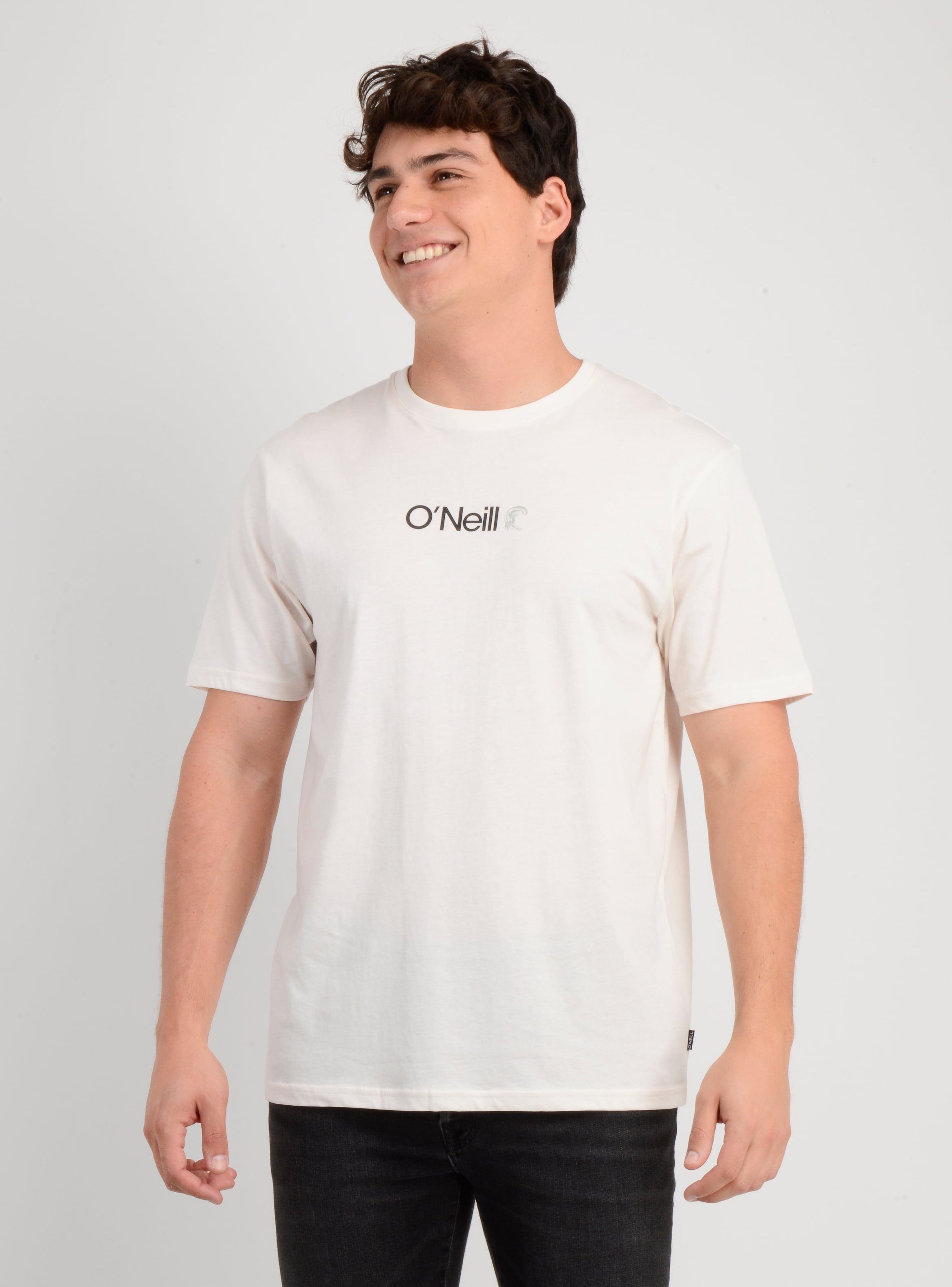 POLERA MANGA CORTA OG VERBAGE BEIGE CLARO - 1