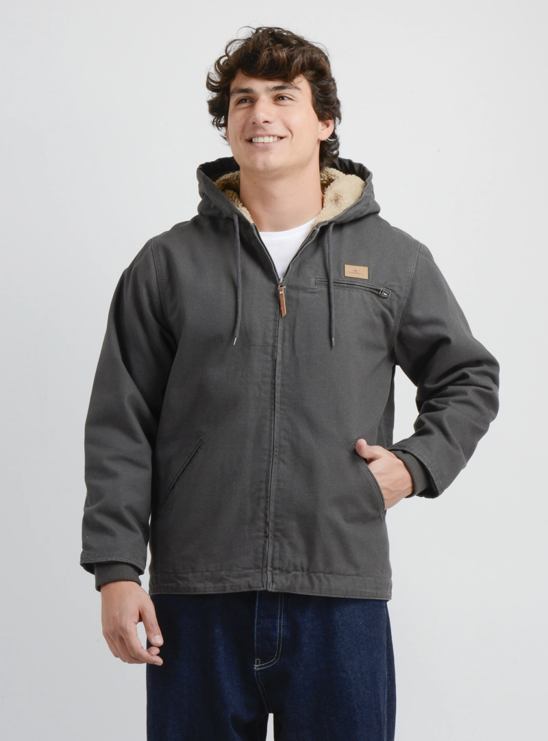 CHAQUETA ROYCE GRIS OSCURO - 1