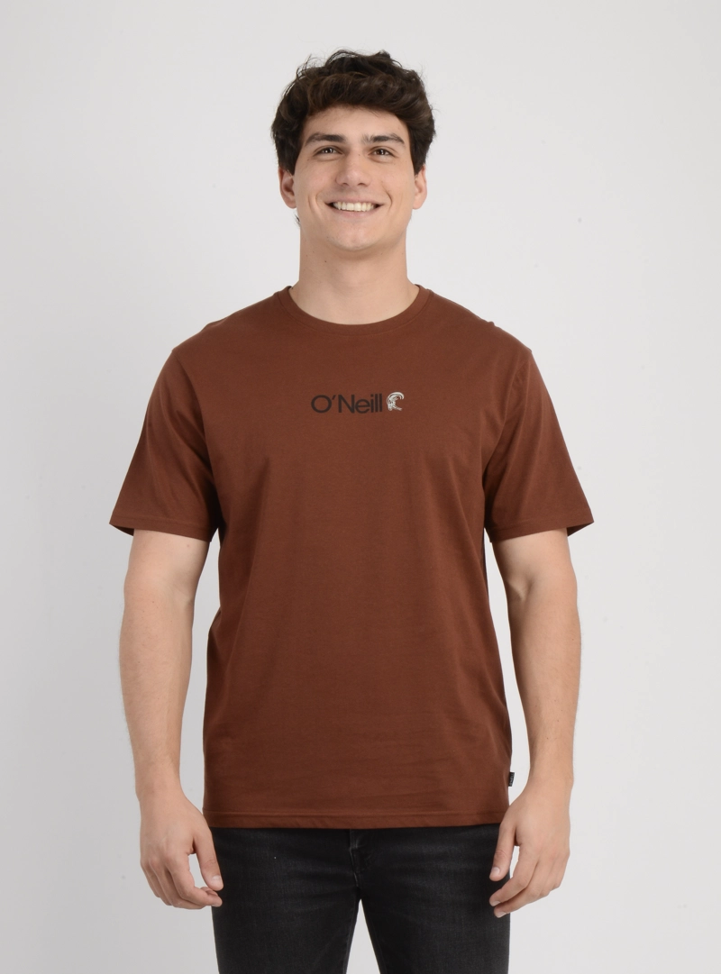 POLERA MANGA CORTA OG VERBAGE ROJO OSCURO - 1