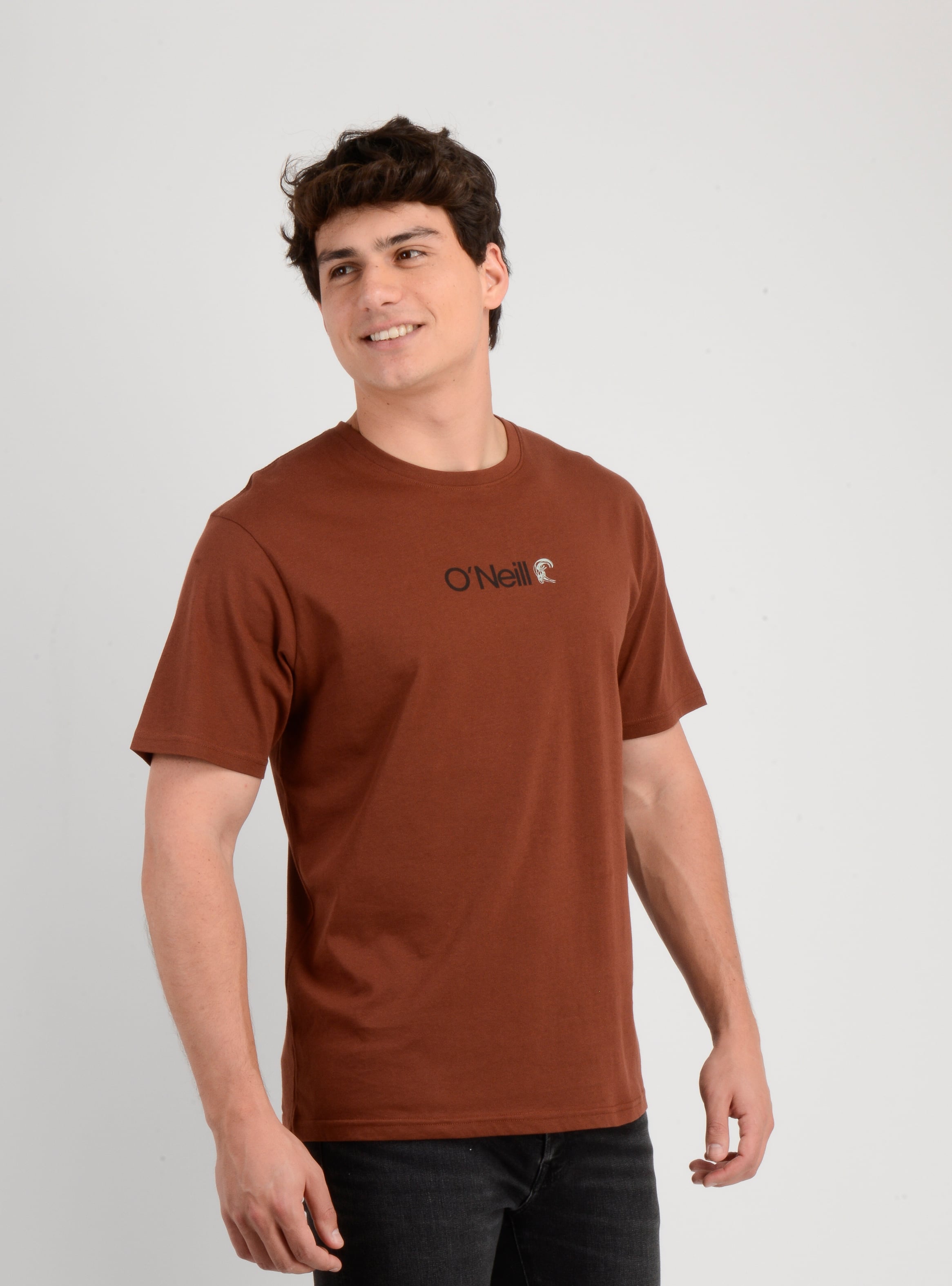 POLERA MANGA CORTA OG VERBAGE ROJO OSCURO - 4