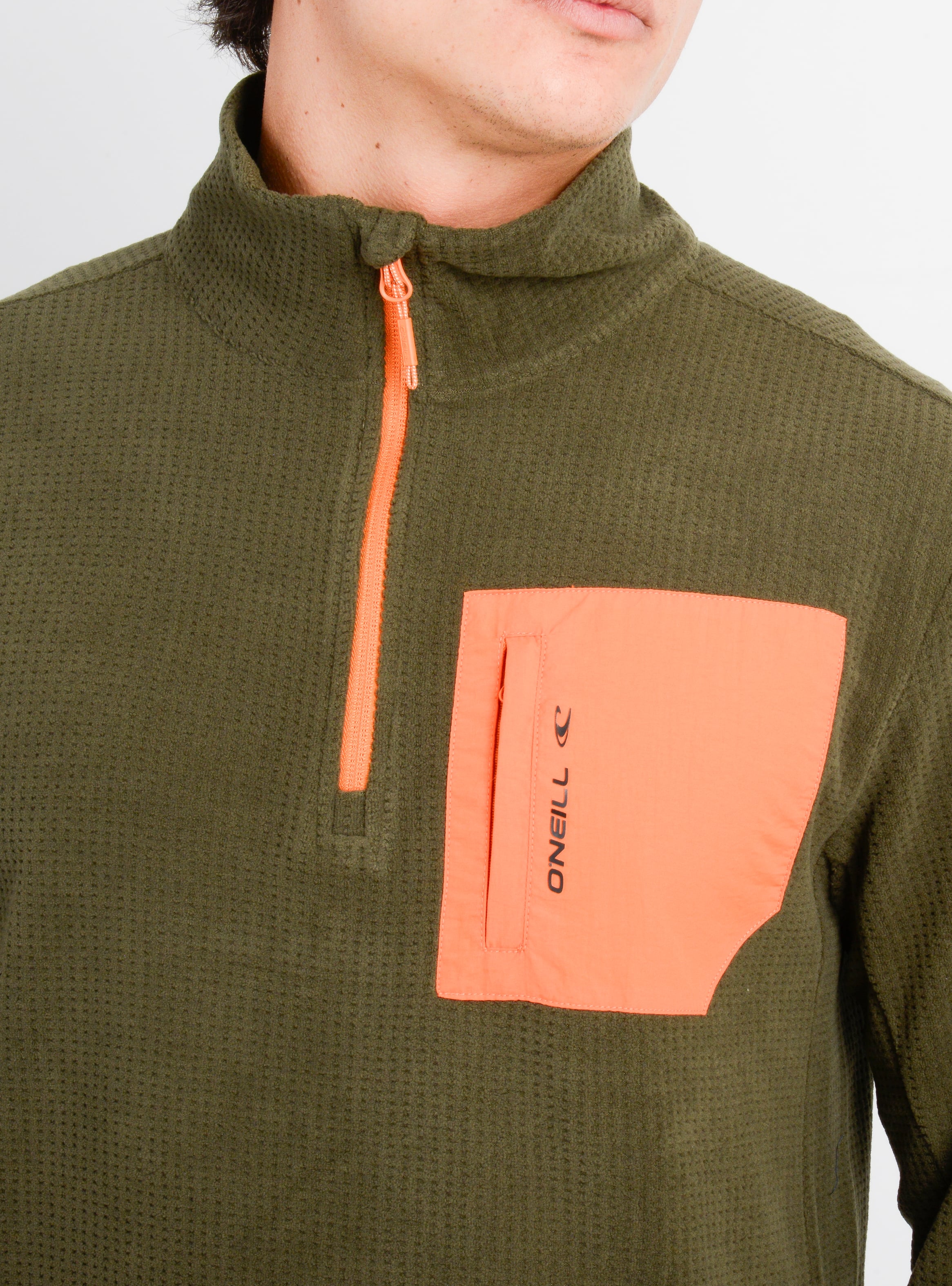 POLERON POLAR HALF RAISE II VERDE OSCURO - 5