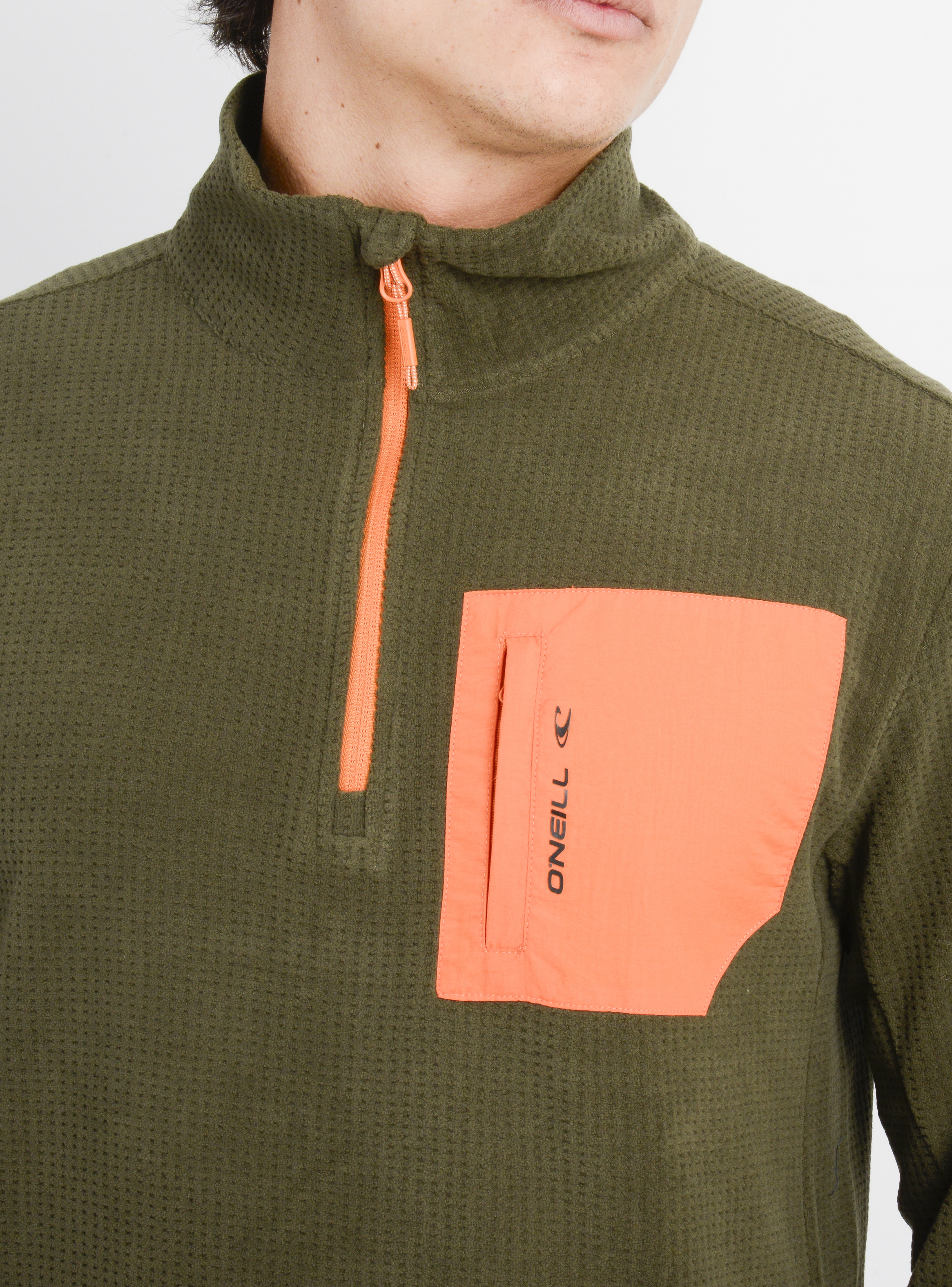 POLERON POLAR HALF RAISE II VERDE OSCURO - 5
