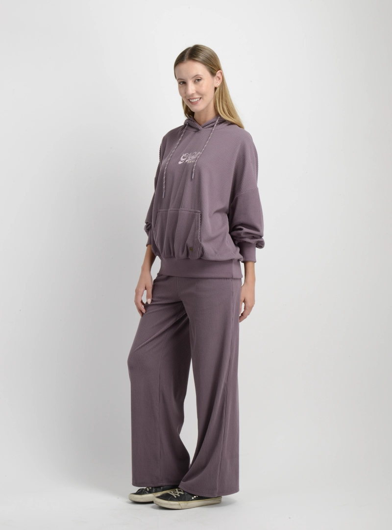 PANTALON ACANALADO JULY MORADO - 3