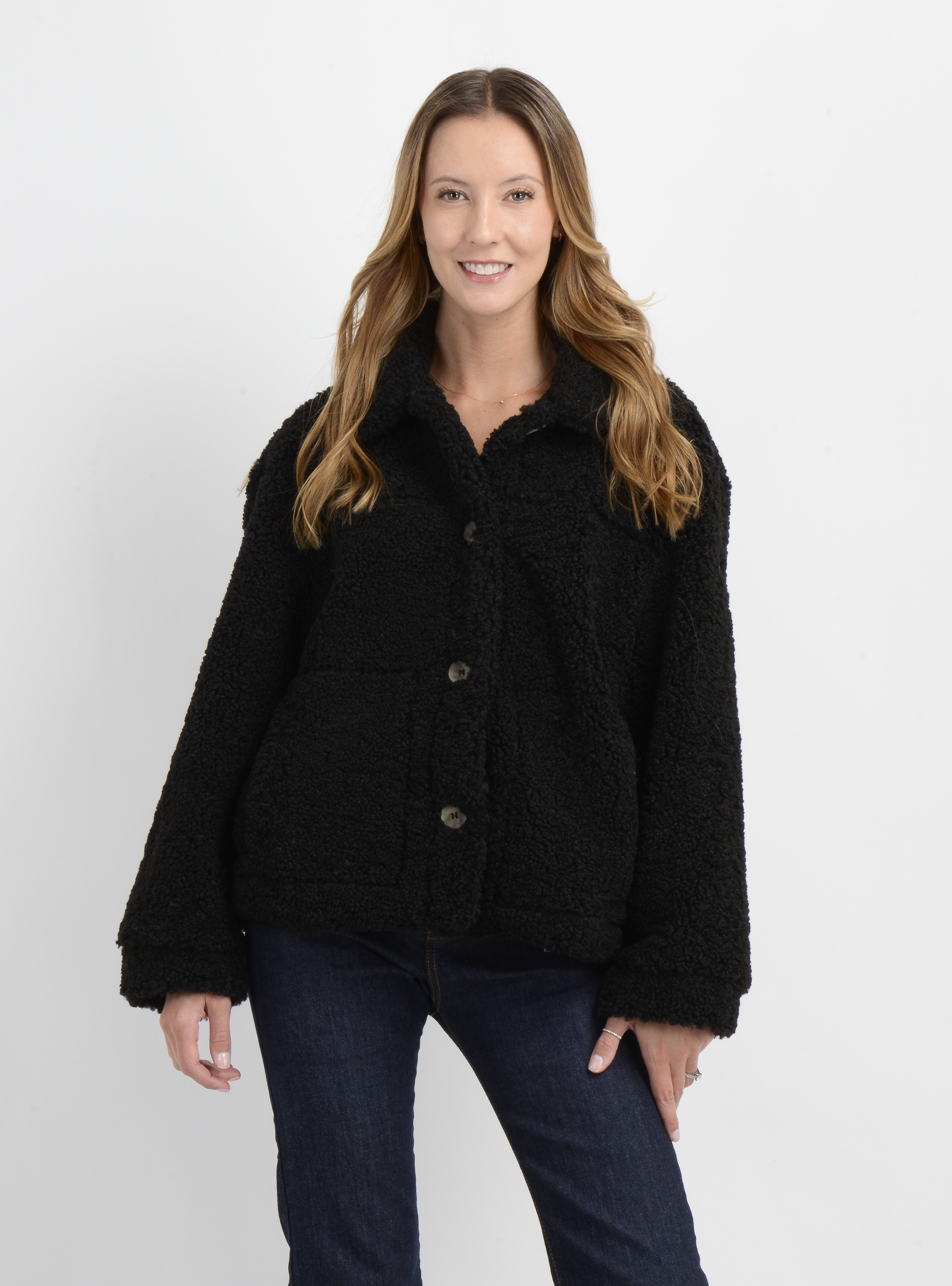 CHAQUETA CHIPORRO MILAH NEGRO - 1