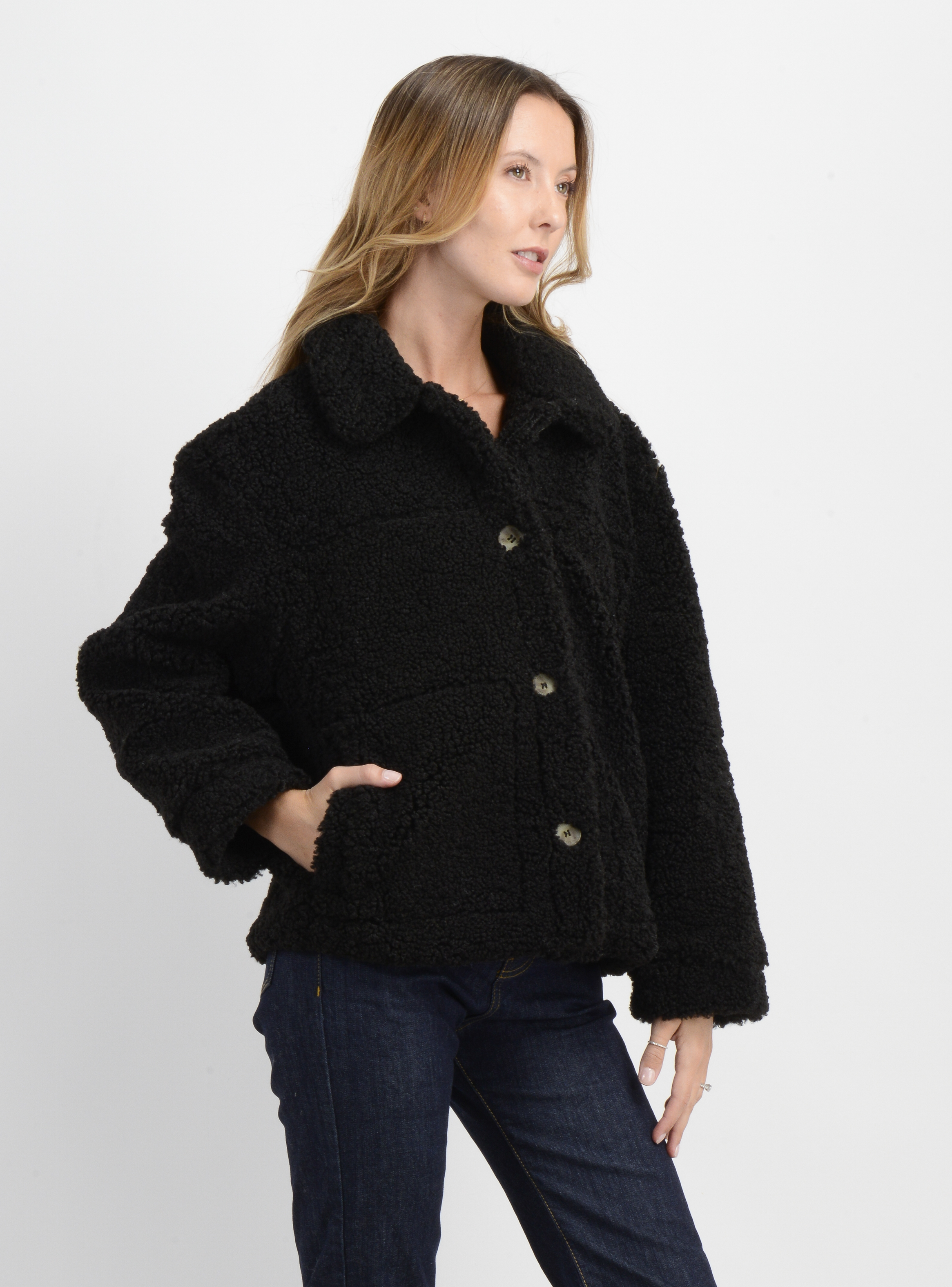 CHAQUETA CHIPORRO MILAH NEGRO - 4