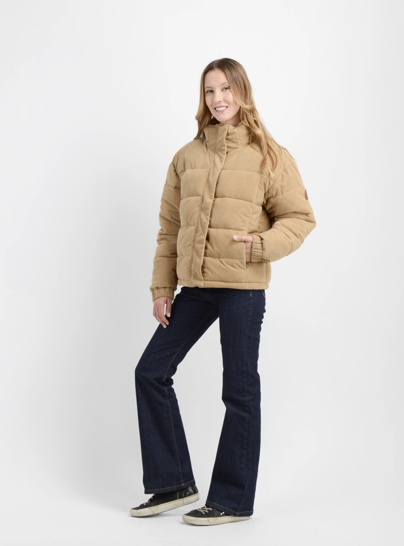 CHAQUETA COTELE OG EDIE CAFE  CLARO - 3