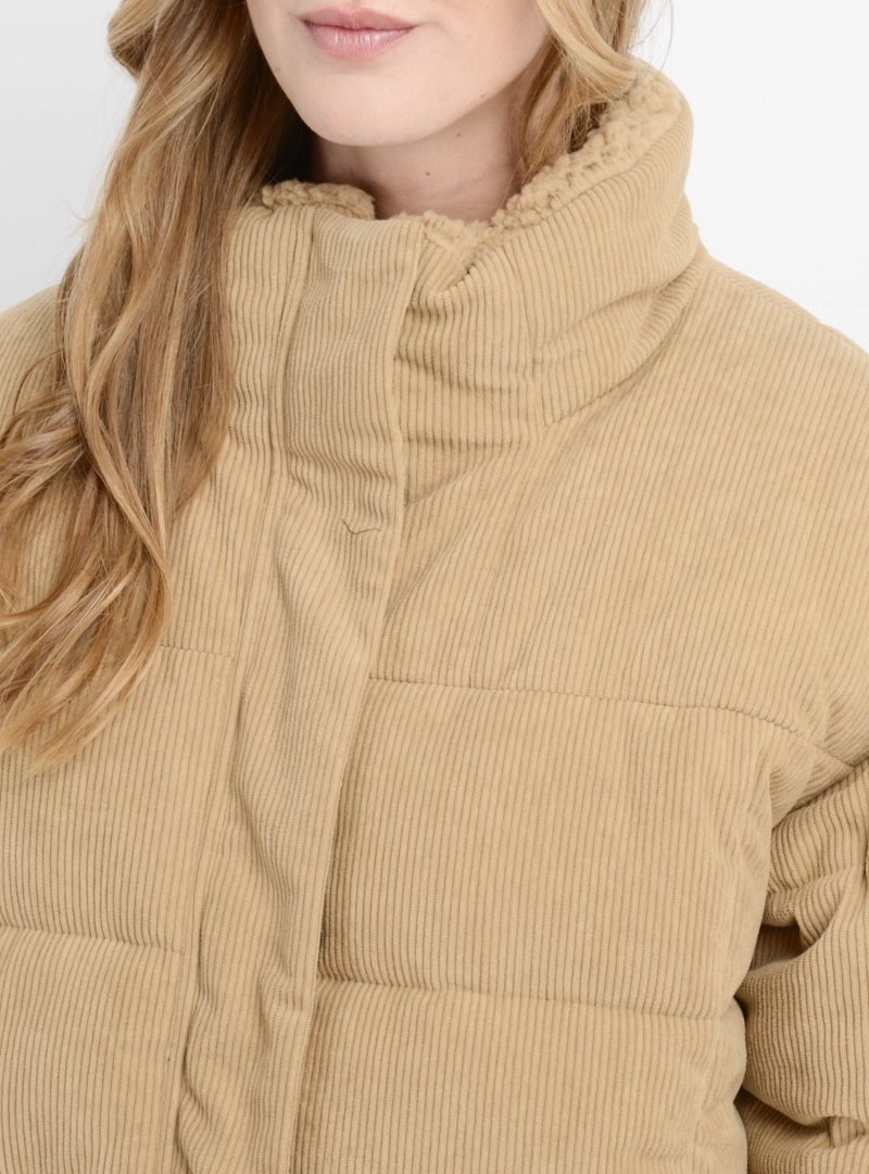 CHAQUETA COTELE OG EDIE CAFE  CLARO - 5