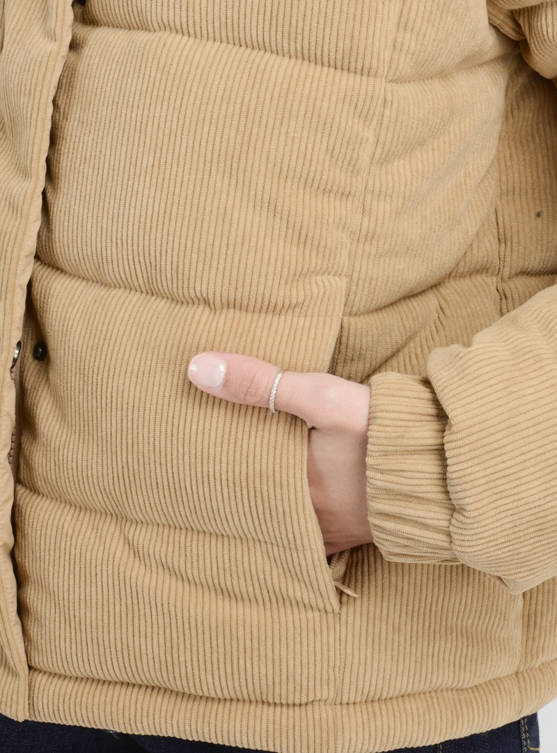 CHAQUETA COTELE OG EDIE CAFE  CLARO - 6