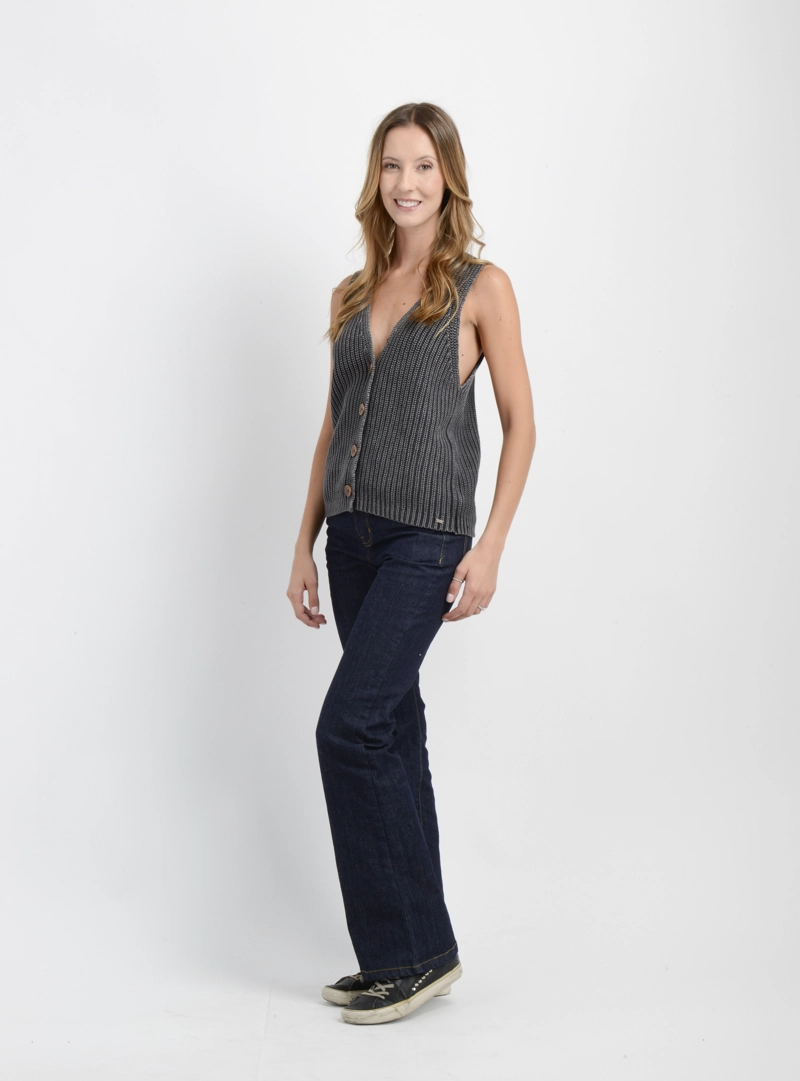 SWEATER YAEL GRIS OSCURO - 3