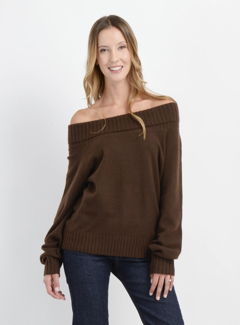SWEATER SANDY CAFE  CLARO - 1