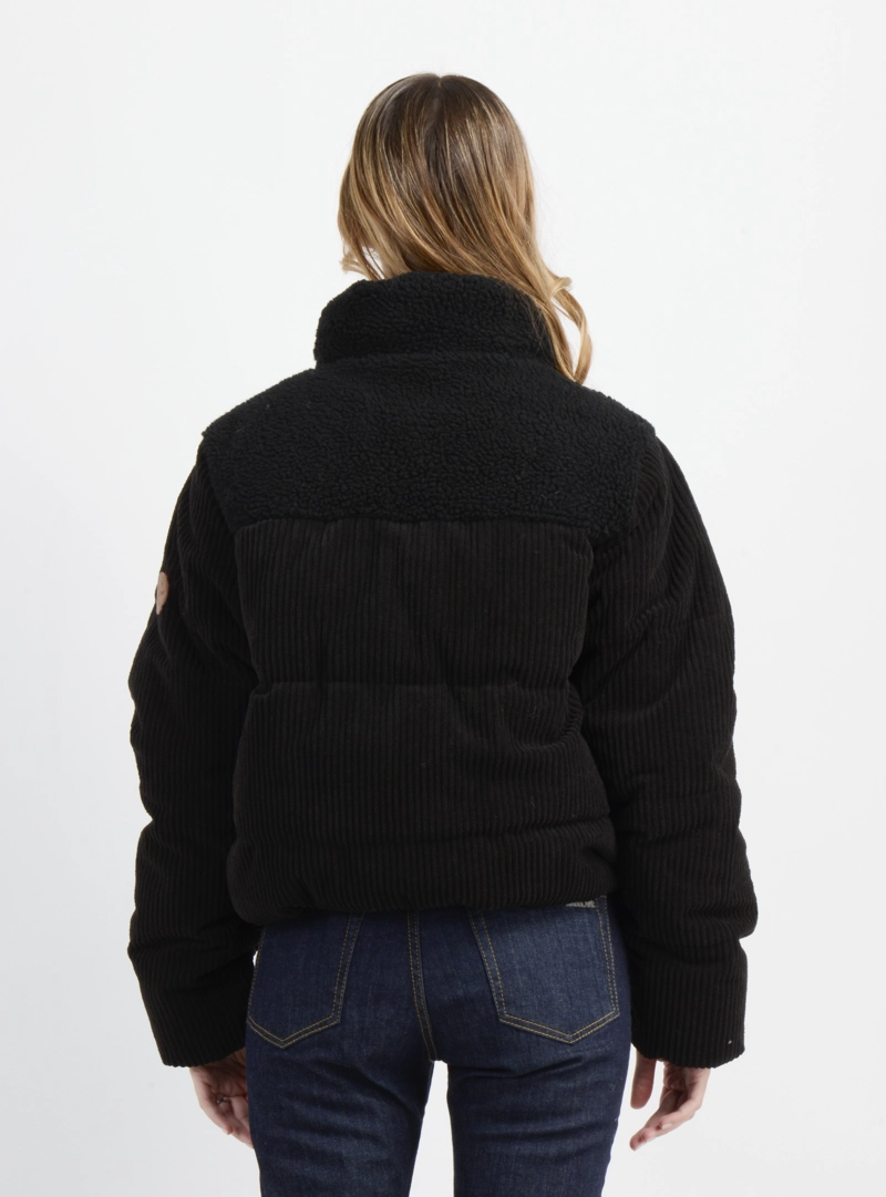CHAQUETA COTELON OG COLETTE NEGRO - 2