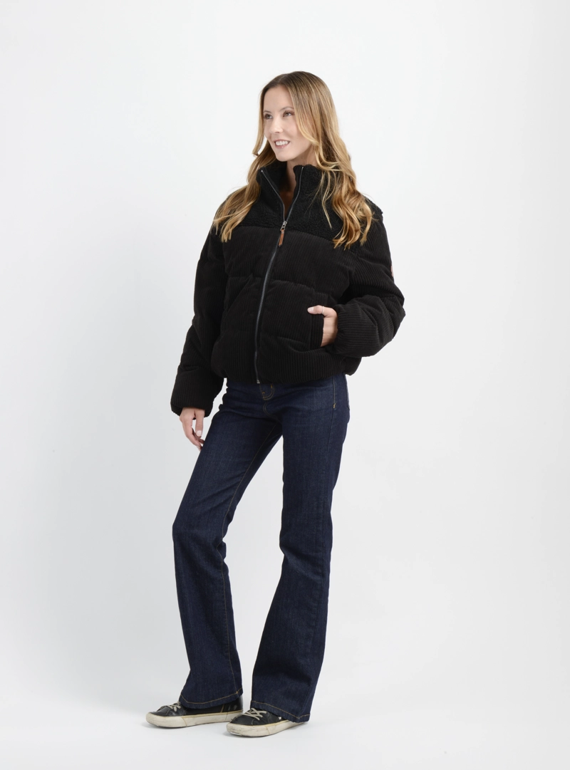 CHAQUETA COTELON OG COLETTE NEGRO - 3