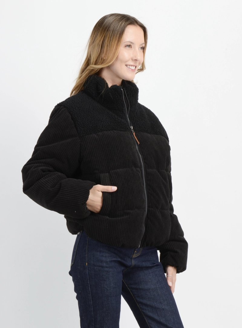 CHAQUETA COTELON OG COLETTE NEGRO - 4