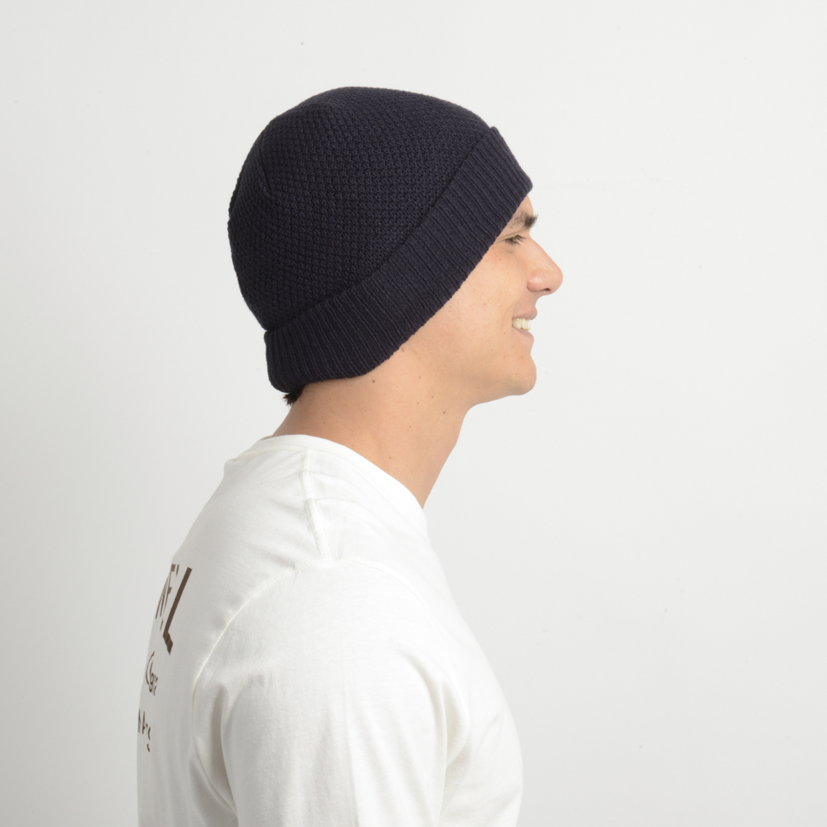 BEANIE WAFFLE II AZUL OSCURO - 4