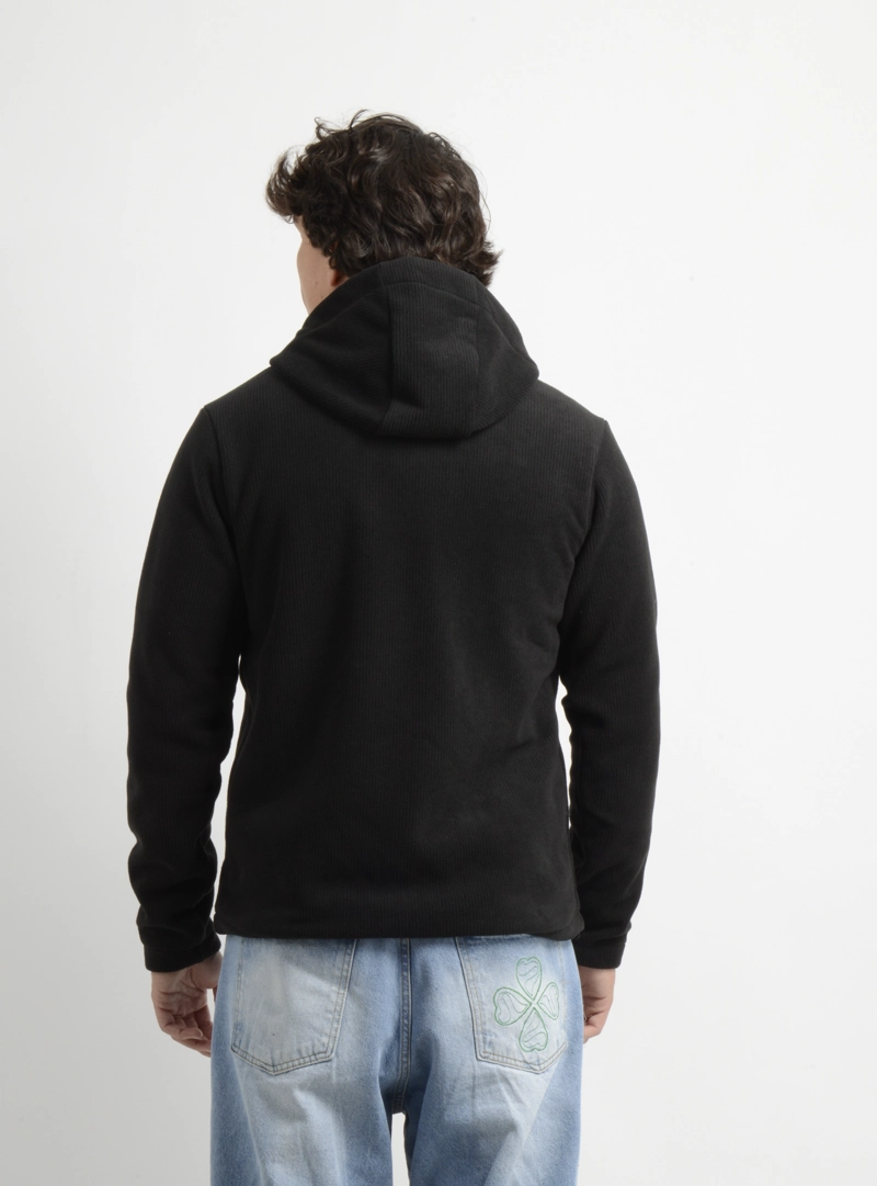 POLERON POLAR ACANALADO VENTURE NEGRO - 2