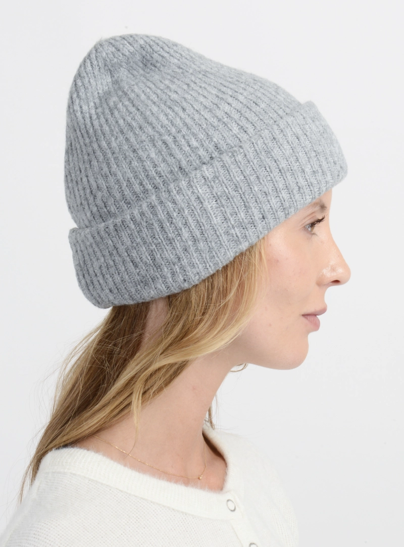 BEANIE FLORIS II GRIS CLARO - 4