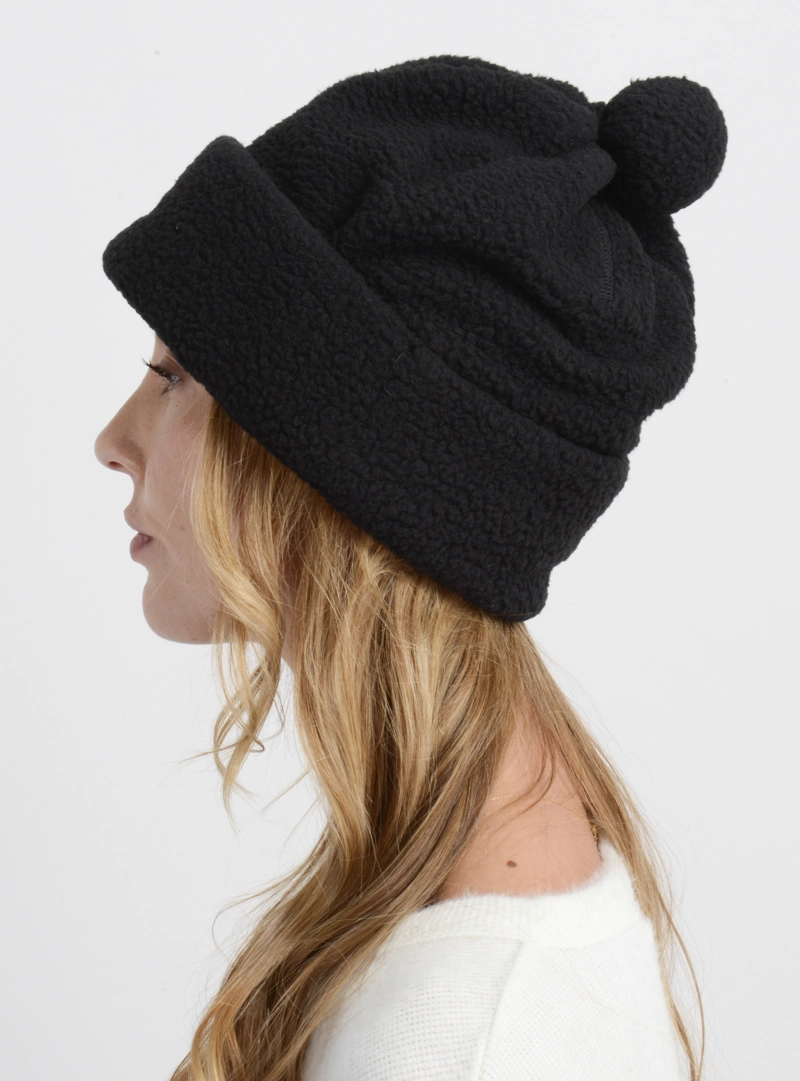 GORRO POLAR LAKEY II NEGRO - 3