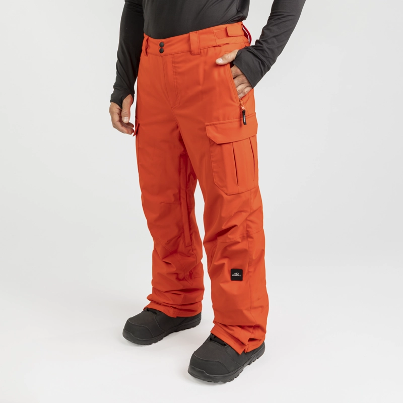 PANTALON TECNICO HOMBRE FWC PEAK CARGO 20K/20K NARANJO - 3