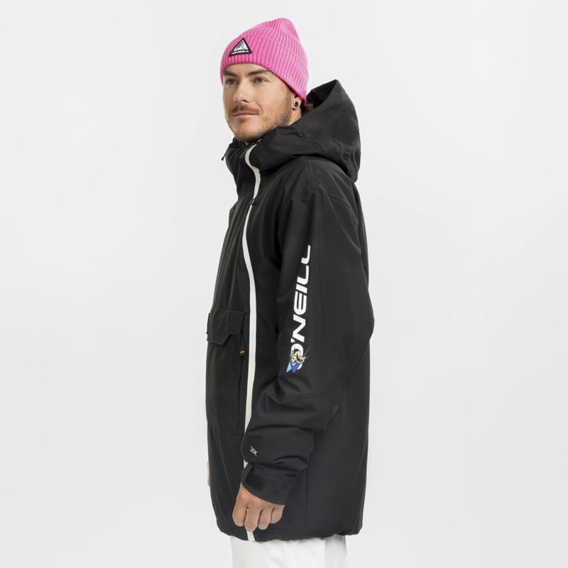 PARKA TECNICA FWC PLAY ASYMMETRIC M 20K/20K NEGRO - 3