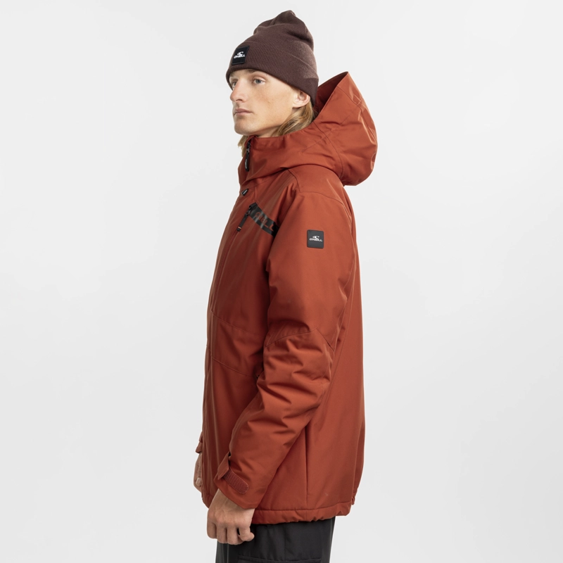 PARKA TECNICA FWC CRUZ JACKET 10K/10K CAFE  COBRE - 3