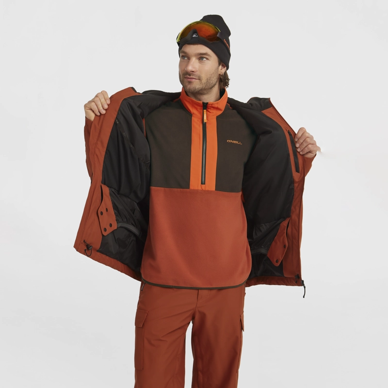 PARKA TECNICA FWC CRUZ JACKET 10K/10K CAFE  COBRE - 5