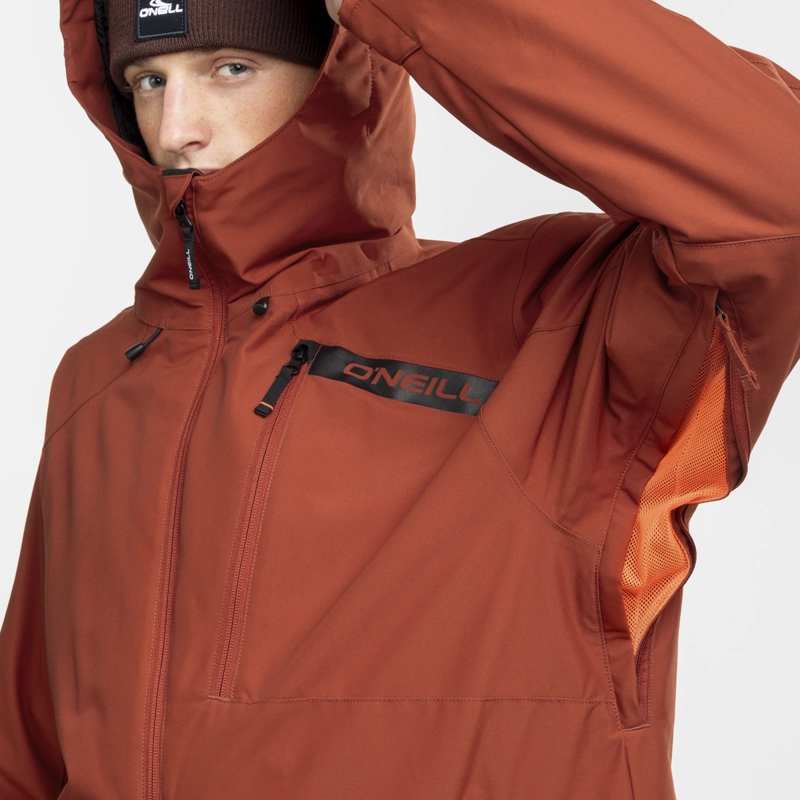 PARKA TECNICA FWC CRUZ JACKET 10K/10K CAFE  COBRE - 6