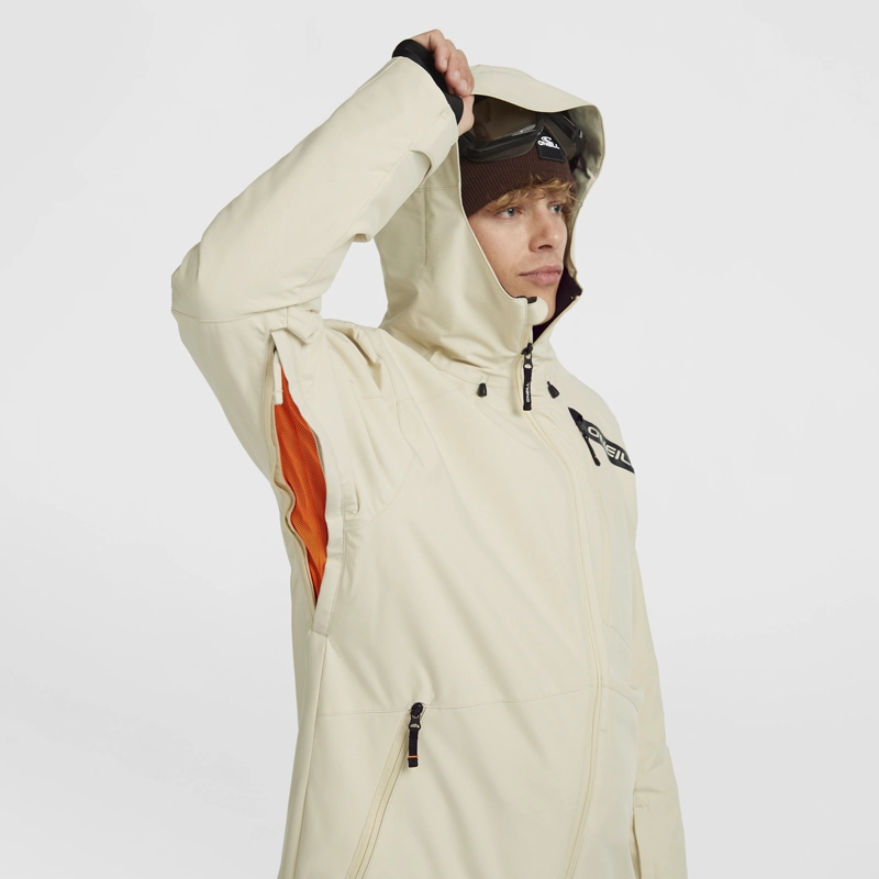 PARKA TECNICA FWC CRUZ JACKET 10K/10K BEIGE CLARO - 4