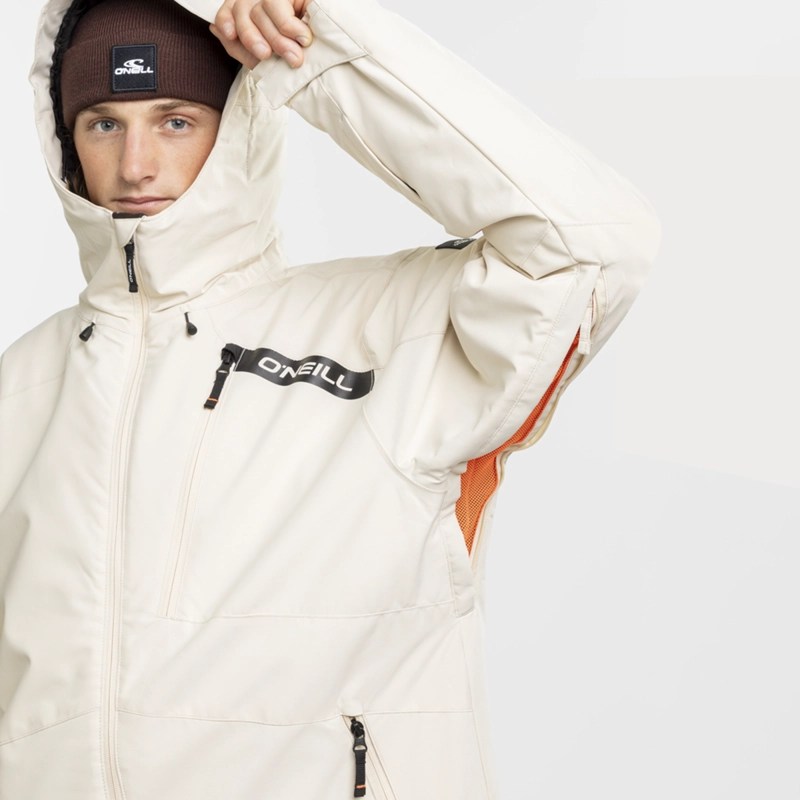 PARKA TECNICA FWC CRUZ JACKET 10K/10K BEIGE CLARO - 5