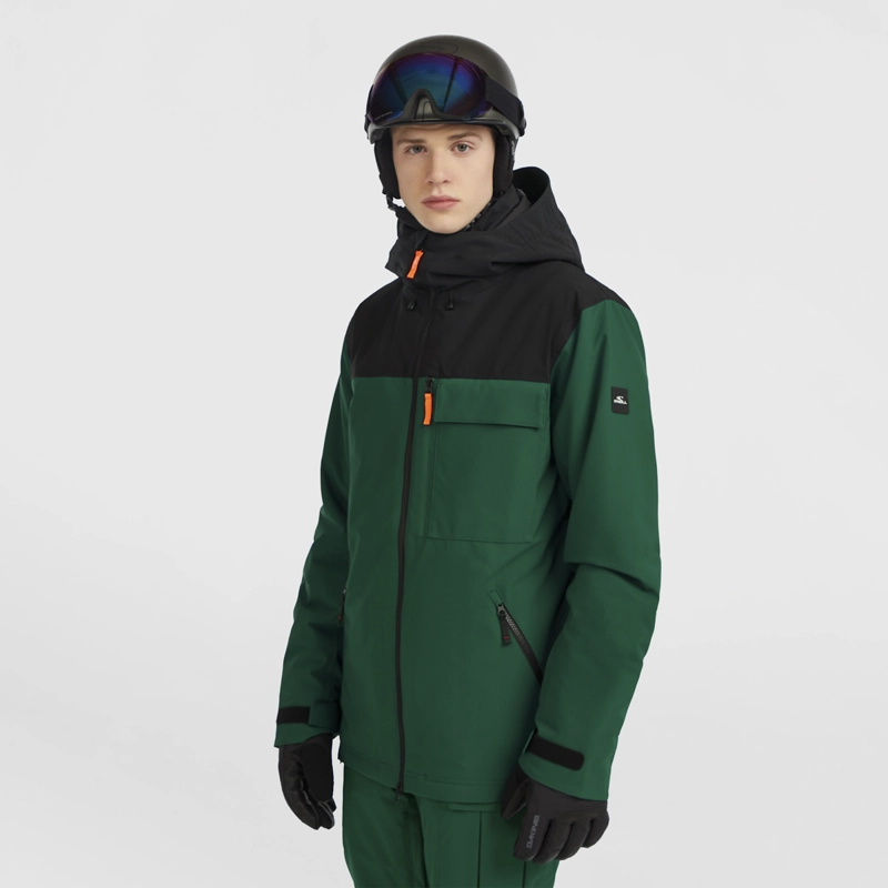 PARKA TECNICA FWC PEAK JACKET 20K /20K VERDE OSCURO - 3