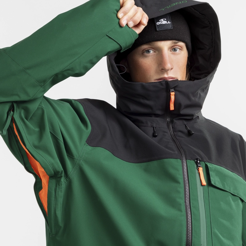 PARKA TECNICA FWC PEAK JACKET 20K /20K VERDE OSCURO - 4