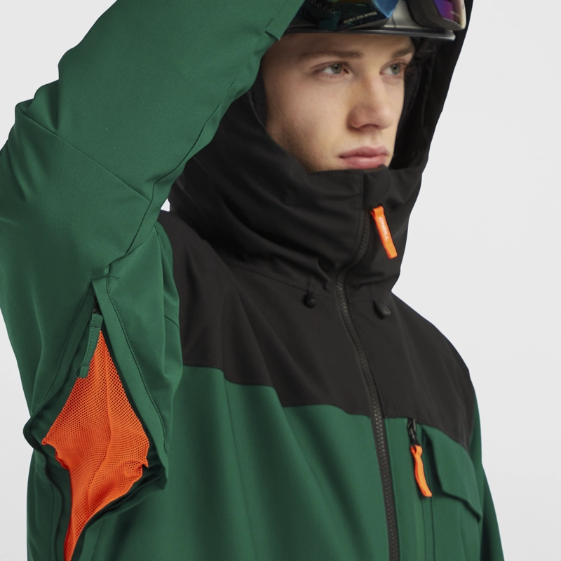 PARKA TECNICA FWC PEAK JACKET 20K /20K VERDE OSCURO - 6