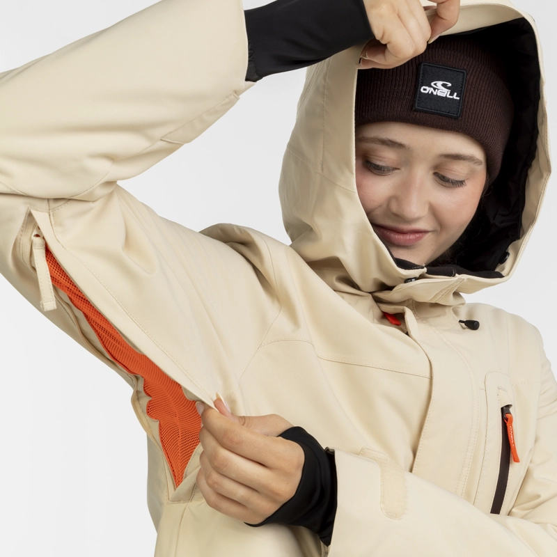 PARKA TECNICA FWC PEAK JACKET 20K/20K BEIGE CLARO - 5