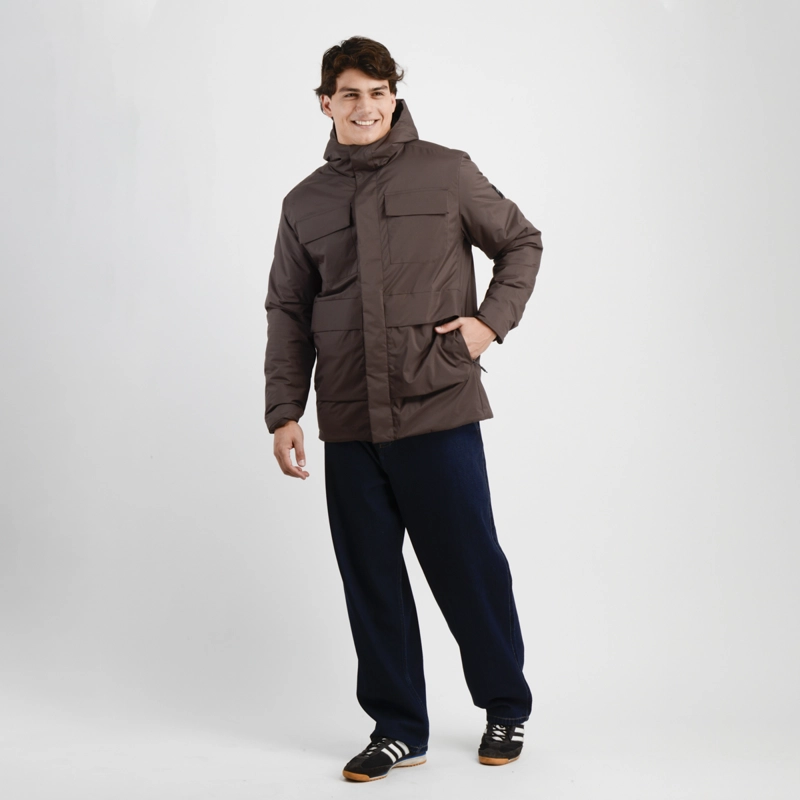 PARKA TRVLR GLACIER CAFE OSCURO - 3