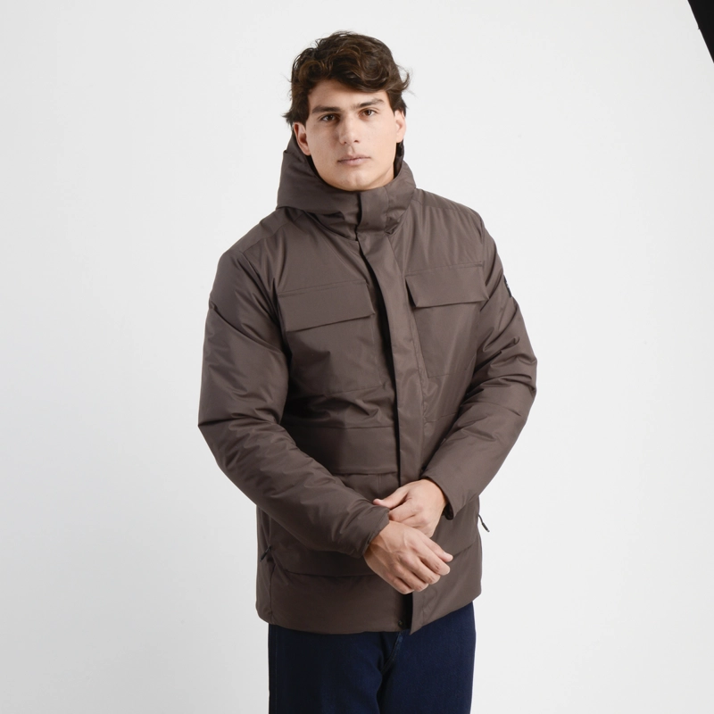PARKA TRVLR GLACIER CAFE OSCURO - 4