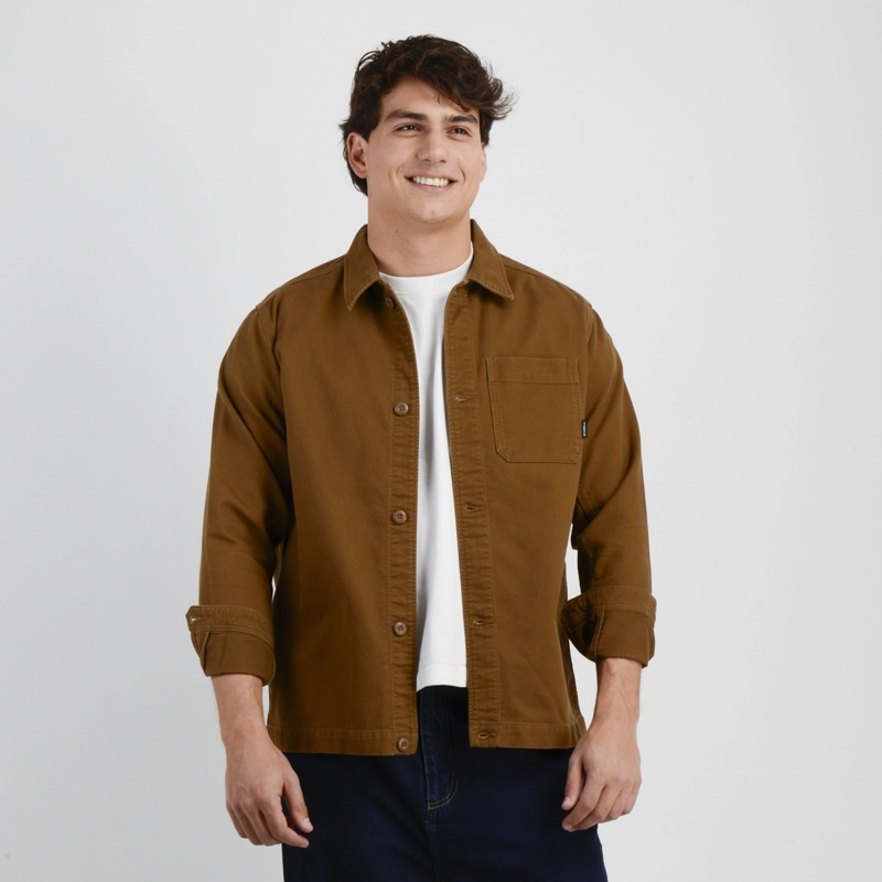 CAMISA MANGA LARGA MAXWELL CAFE - 1