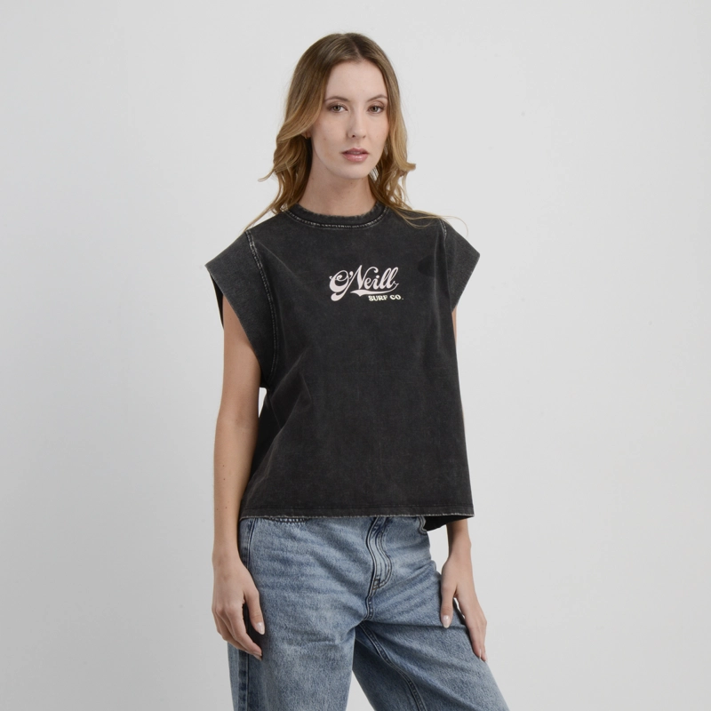 POLERA MANGA CORTA JULIE II NEGRO - 4