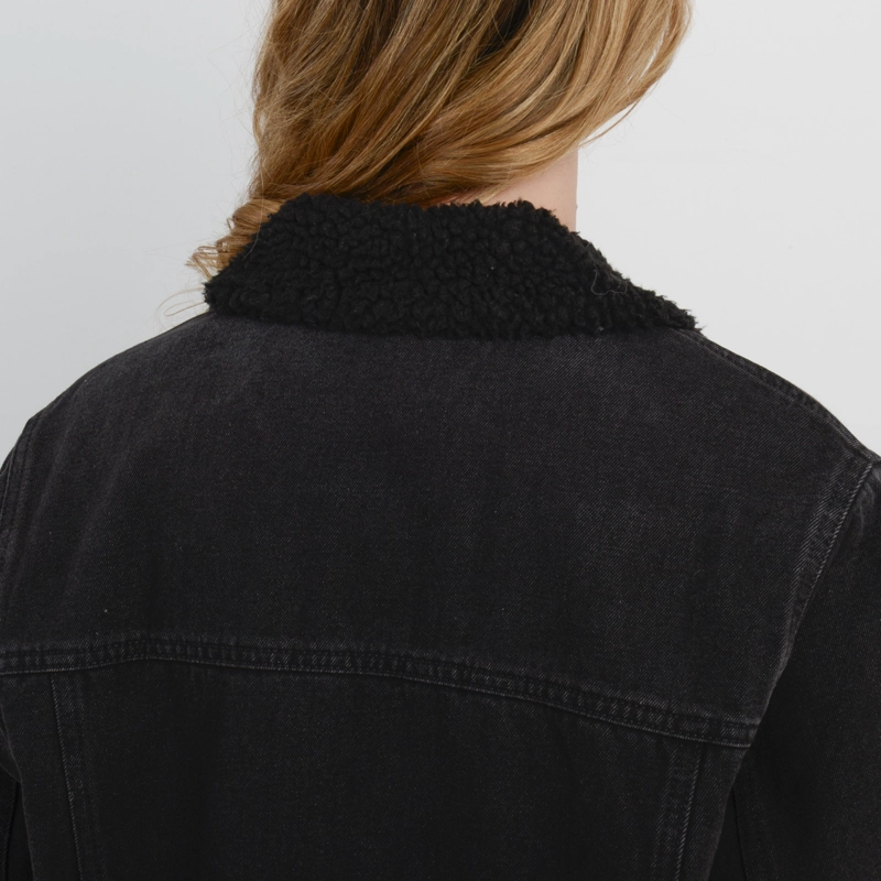 CHAQUETA DENIM OG MILA NEGRO - 6