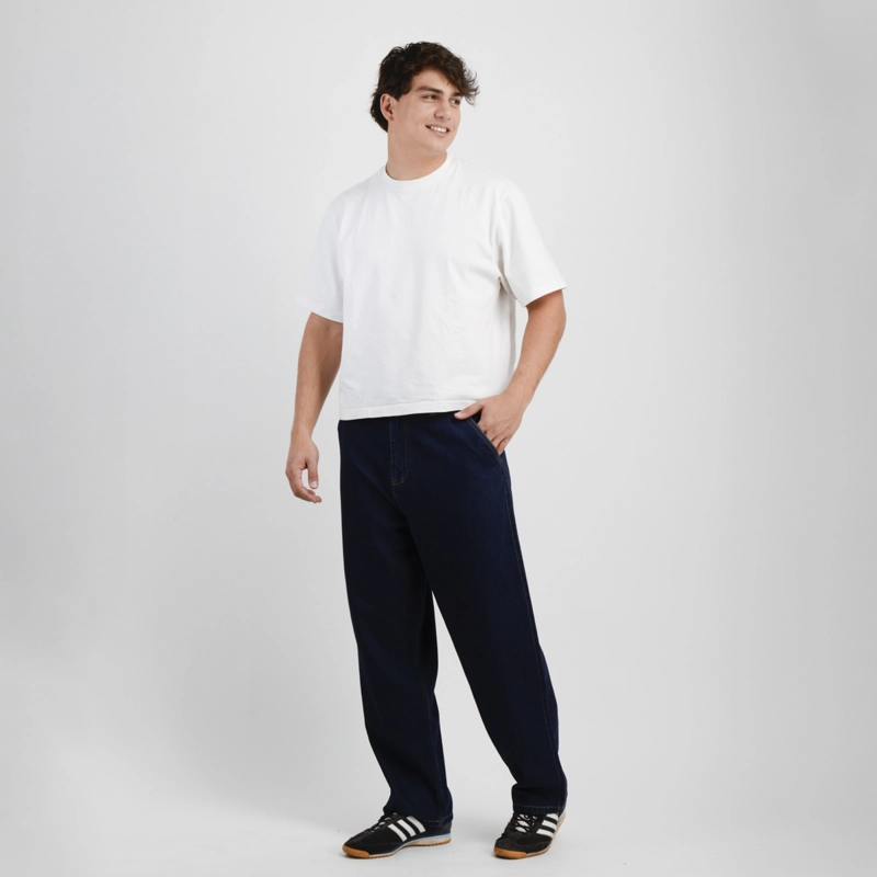 JEANS DENIM OK SKATE AZUL OSCURO - 3