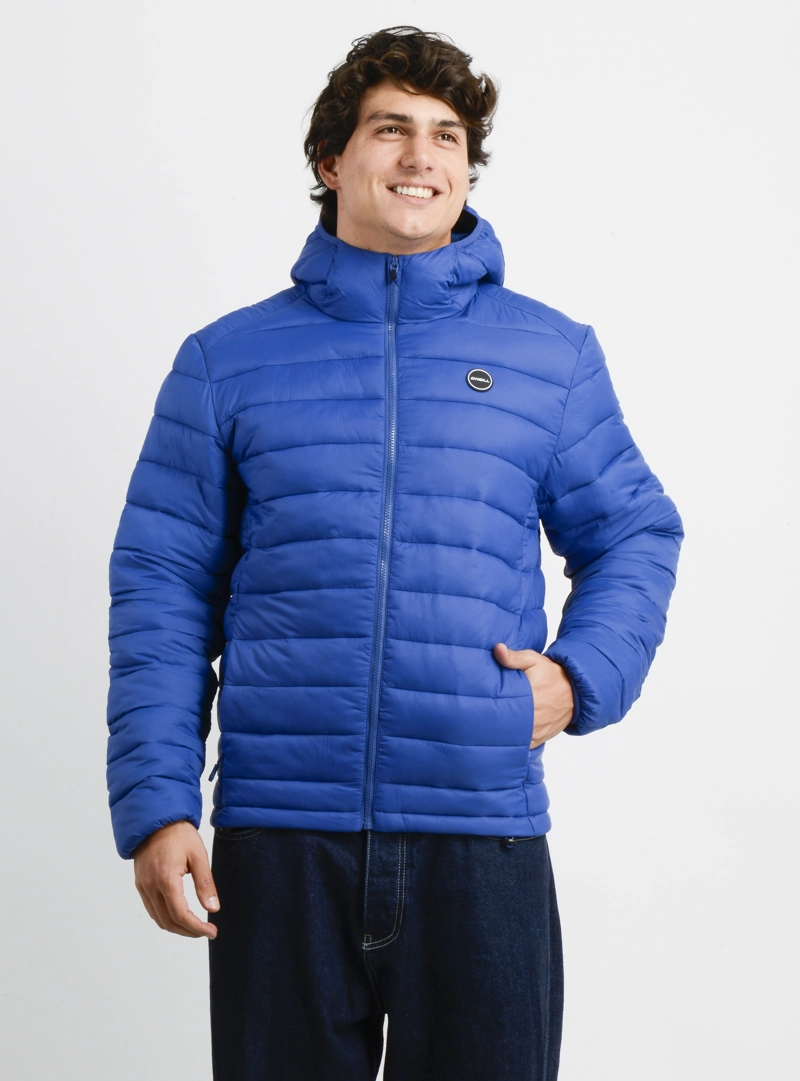 PARKA ESSENTIAL HOOD III AZUL - 1