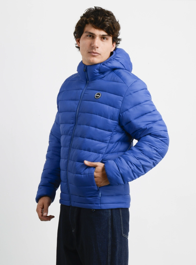 PARKA ESSENTIAL HOOD III AZUL - 3