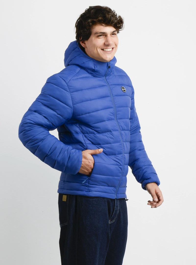 PARKA ESSENTIAL HOOD III AZUL - 4