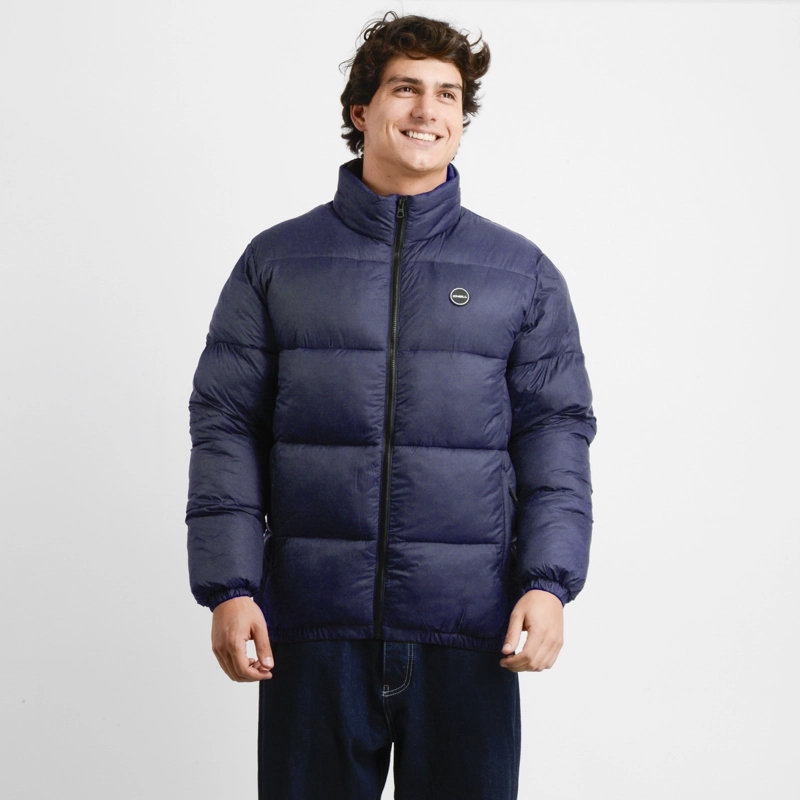 PARKA LASSEN PUFF II AZUL OSCURO - 1