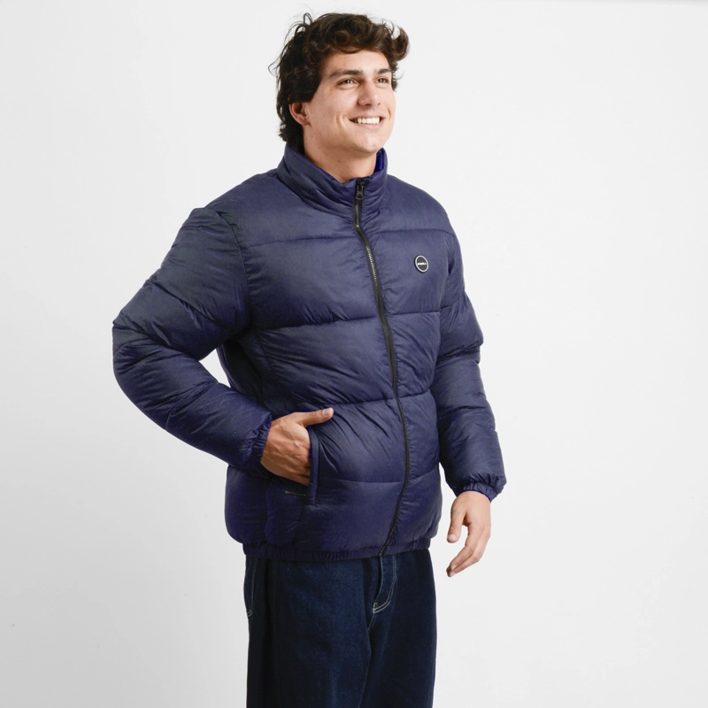 PARKA LASSEN PUFF II AZUL OSCURO - 4